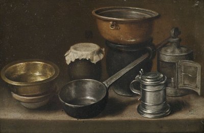 Still Life with Kitchen Utensils by Martin Dichtl